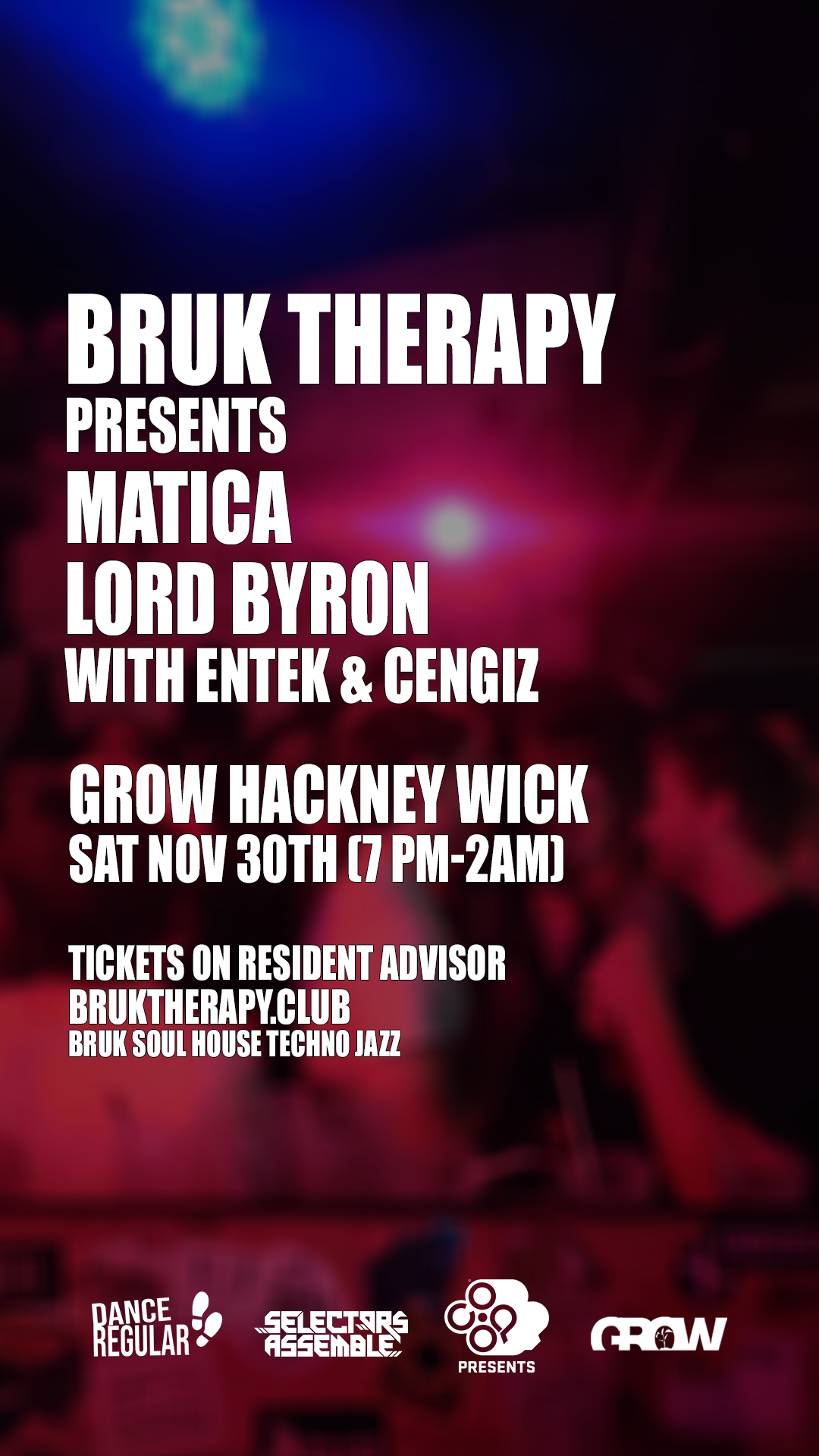 Bruk Therapy presents Matica & Lord Byron